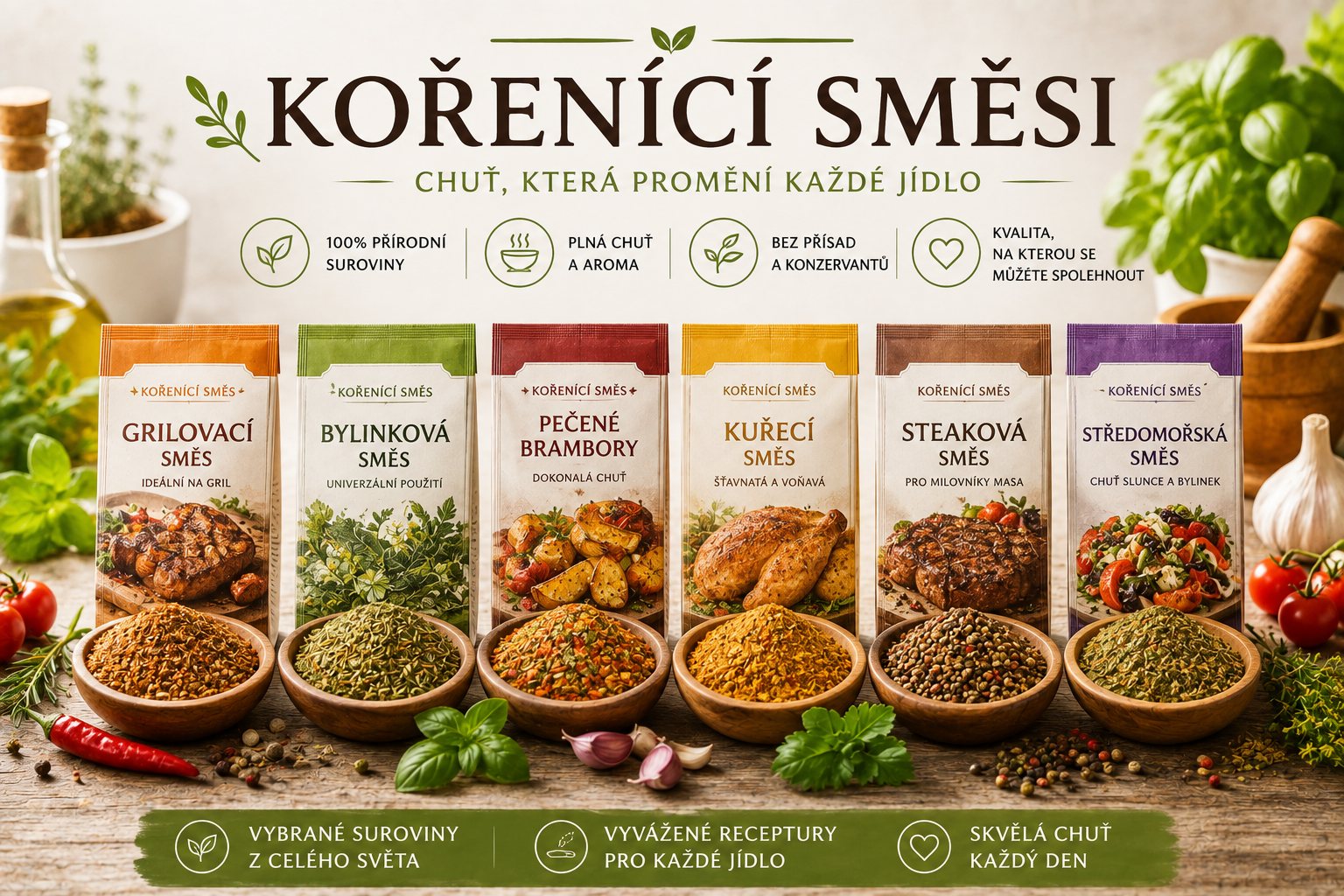 Kořenící směsi