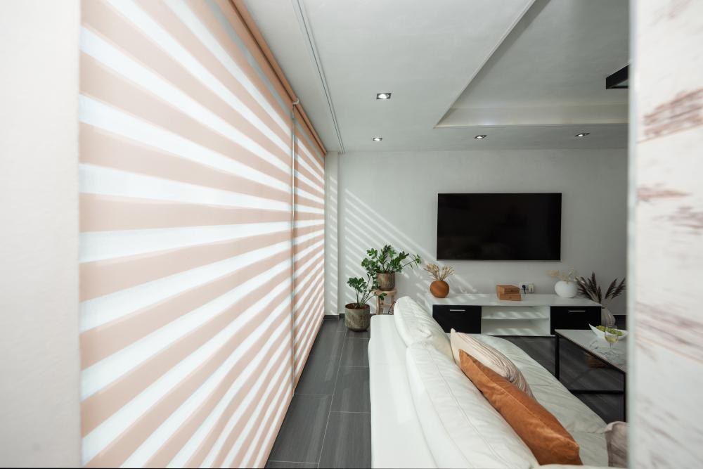 Látkové vnitřní roletky