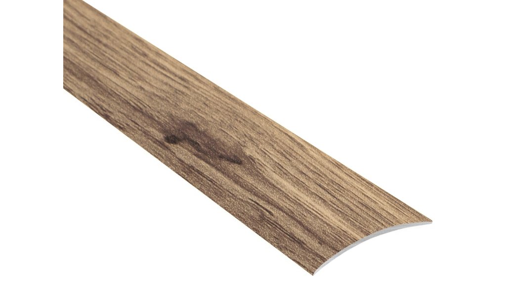 Přechodová lišta samolepící oblá Profilteam – Ořech Siena E922 – 40 × 930 mm