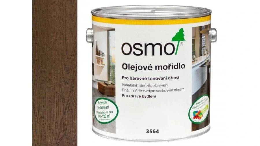 OSMO 3564 Tabák olejové mořidlo 2,5 l