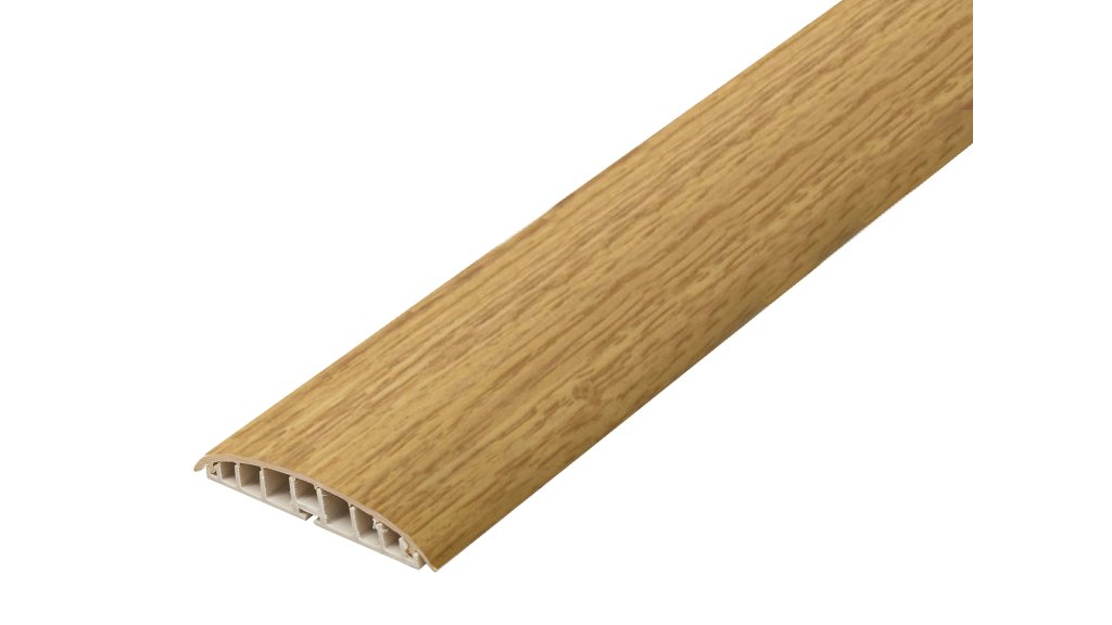 Přechodová lišta pro kabely Volta – Dub G3, 74 × 1000 mm