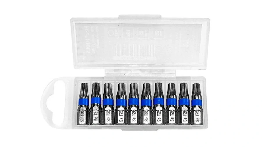 Bity niklované 25 mm / TX25 – 10 ks – MEX-TOOLS Hobby