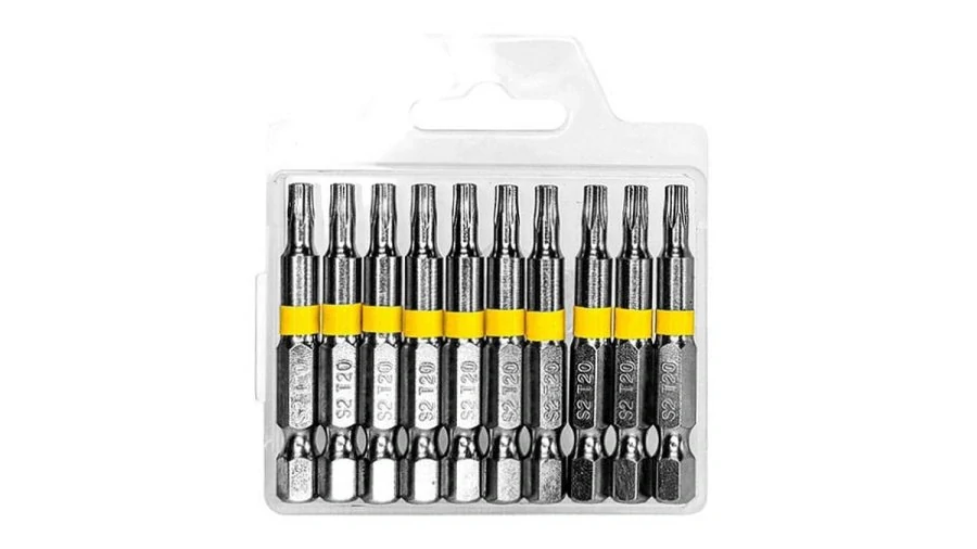 Bity niklované 50 mm / TX20 – 10 ks – MEX-TOOLS Hobby