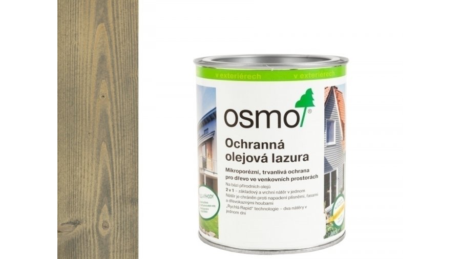 OSMO 903 Bazaltově šedá olejová lazura polomat 0,75 l