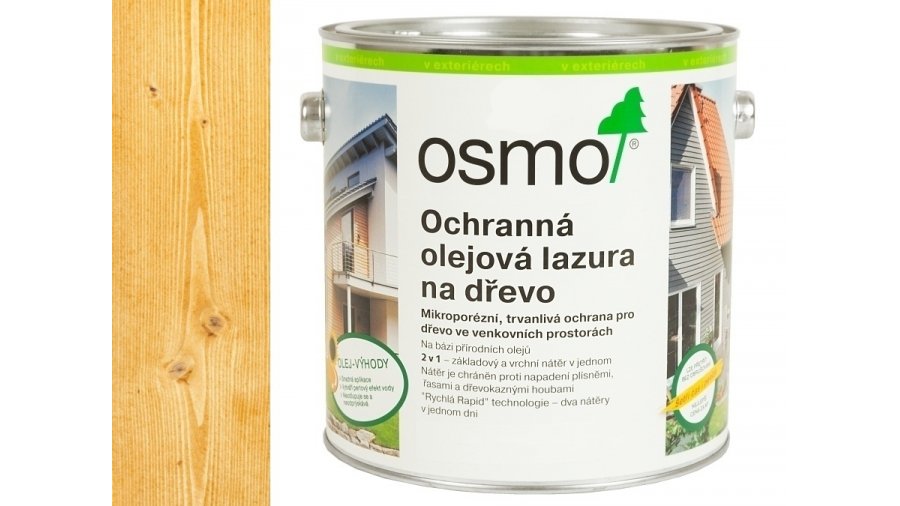 OSMO 710 Pinie olejová lazura polomat 2,5 l