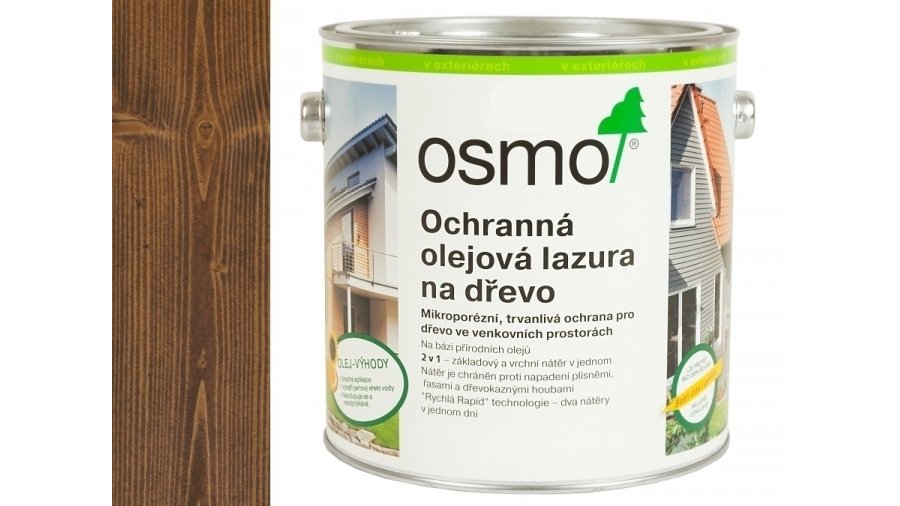 OSMO 708 Teak olejová lazura polomat 2,5 l