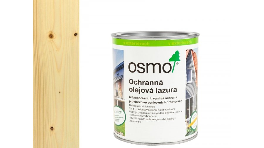 OSMO 701 Bezbarvá olejová lazura matná 0,75 l