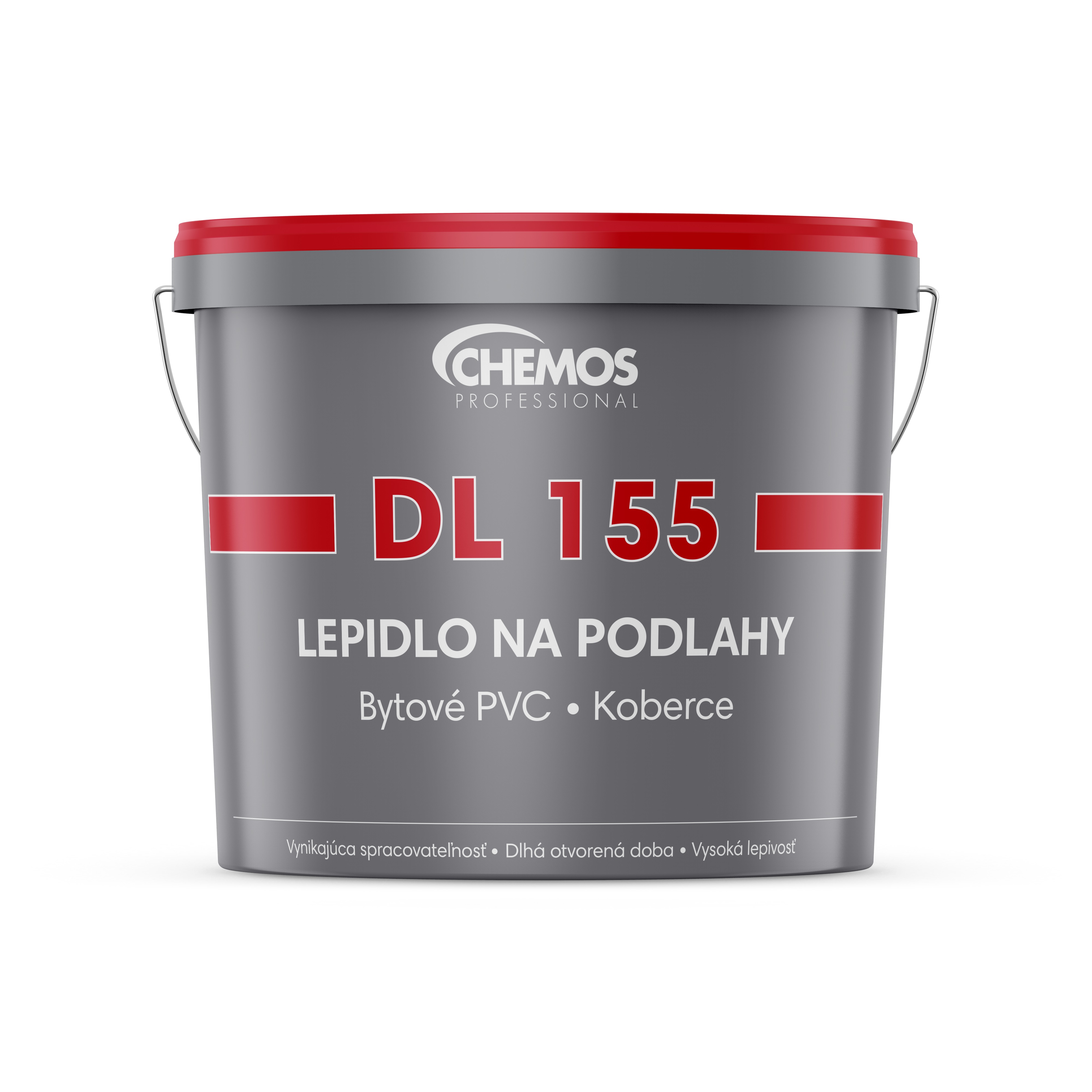 Disperzní lepidlo na PVC a koberce CHEMOS DL 155 12 kg