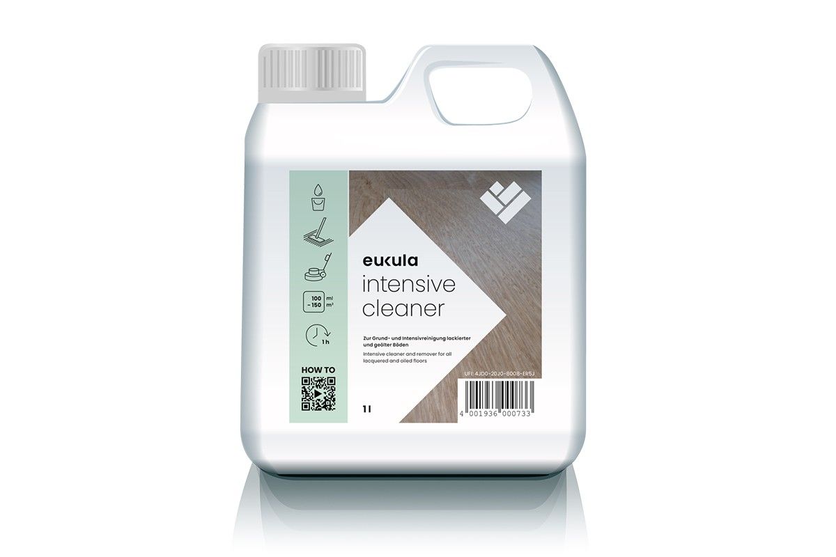 Eukula Intensive Cleaner – intenzivní čistič pro lakované dřevo a korek 1l