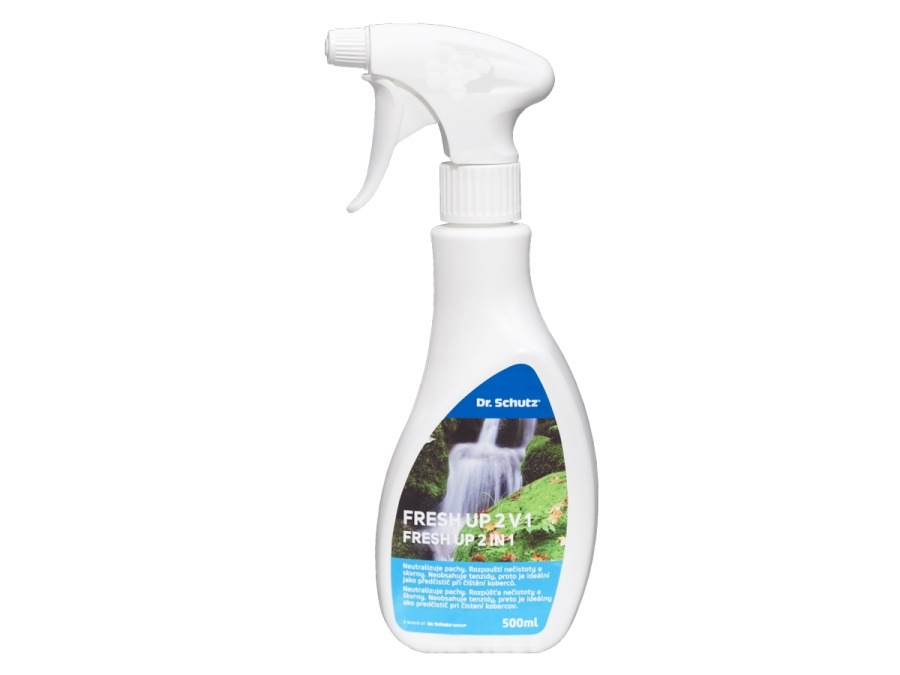 Dr. Schutz Fresh-Up 2v1 – čistič textilu bez tenzidů + neutralizace zápachu 500 ml