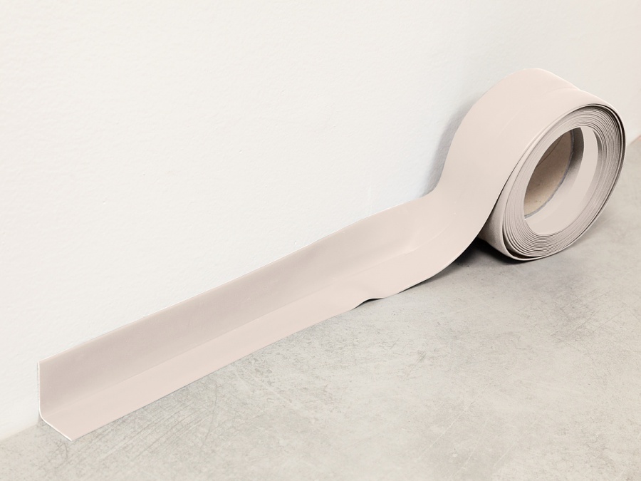 Fatra soklová PVC lišta 1363-264 béžová – měkká, voděodolná, 32 × 32 mm (balení 40 m)