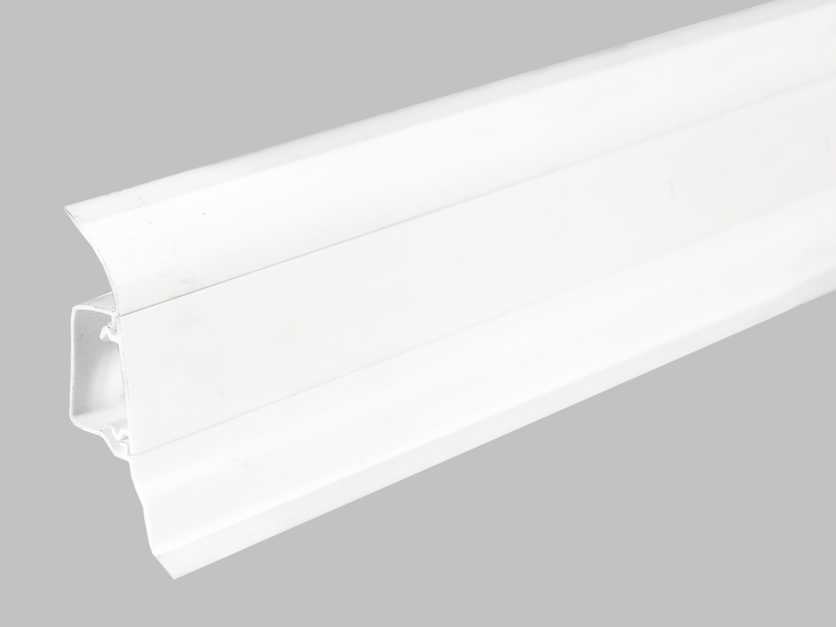 Soklová lišta pro kabely Döllken SLK 50 W117 Bílá – 25 × 50 mm