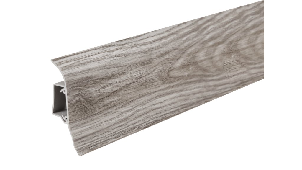 Soklová lišta pro kabely Döllken SLK 50 W281 Akát Vintage – 25 × 50 mm