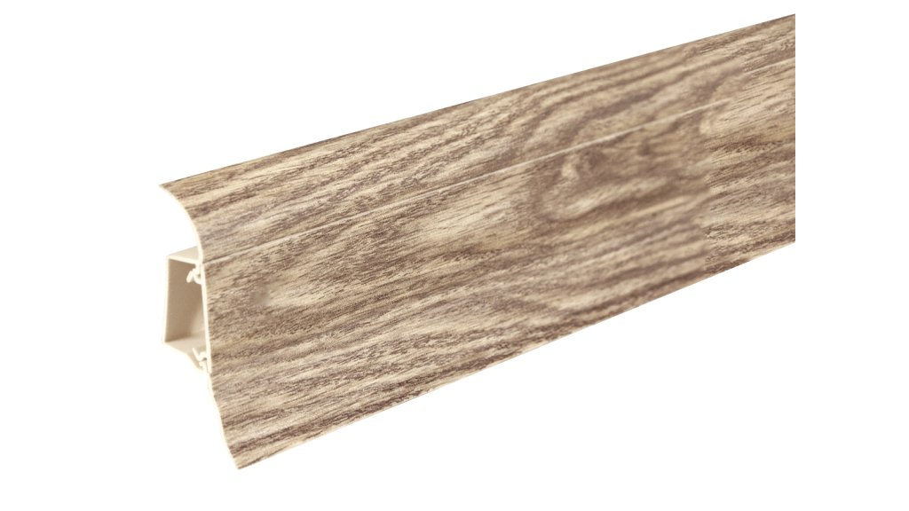 Soklová lišta pro kabely Döllken SLK 50 W481 Dub Balearic – 25 × 50 mm