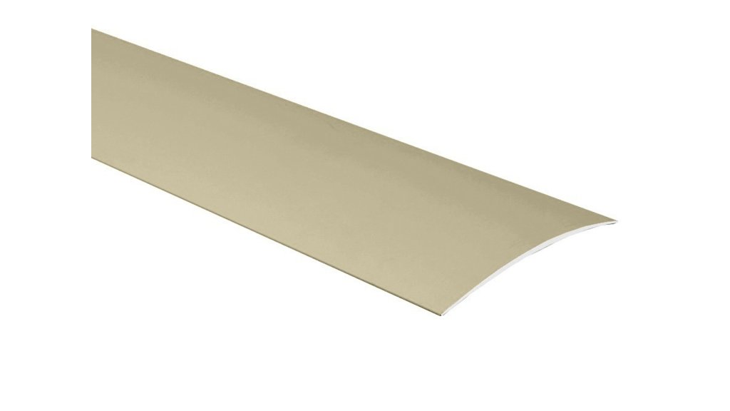 Přechodová lišta samolepící oblá Profilteam – Šampaň E02 (elox) – 40 × 930 mm