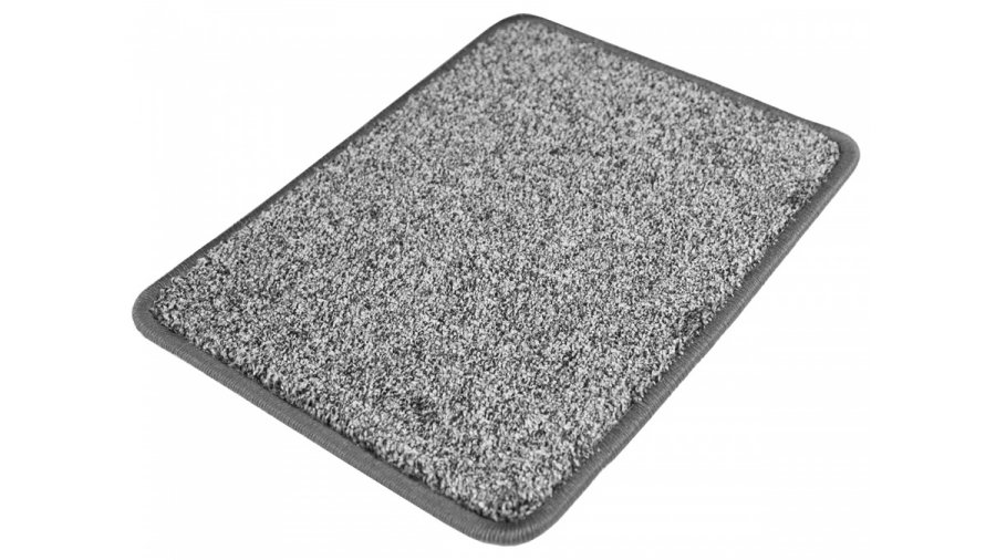 Bytový koberec Elegance 76 – silniční šedá, střižený (Twist), šíře 4 m