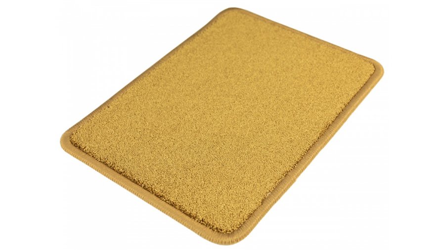 Bytový koberec Bounty 50 – zlatá, střižený (Saxony), šíře 4 m