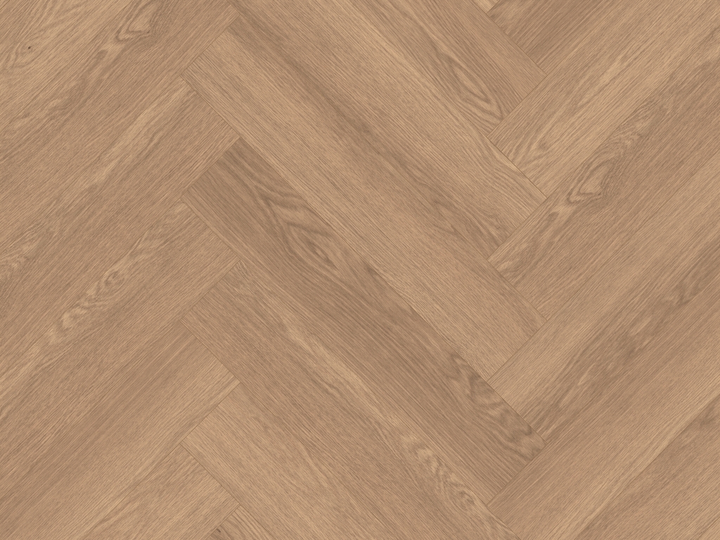 Laminátová podlaha Egger NatureSense Herringbone Dub Baronia hnědý EL2134HB