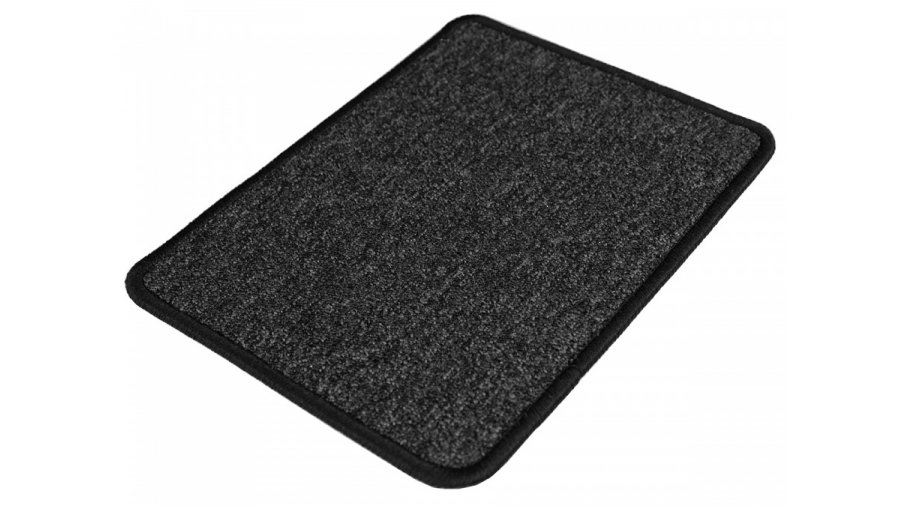 Zátěžový koberec Lima New 599 uhelná čerň – smyčkový, šíře 4 m