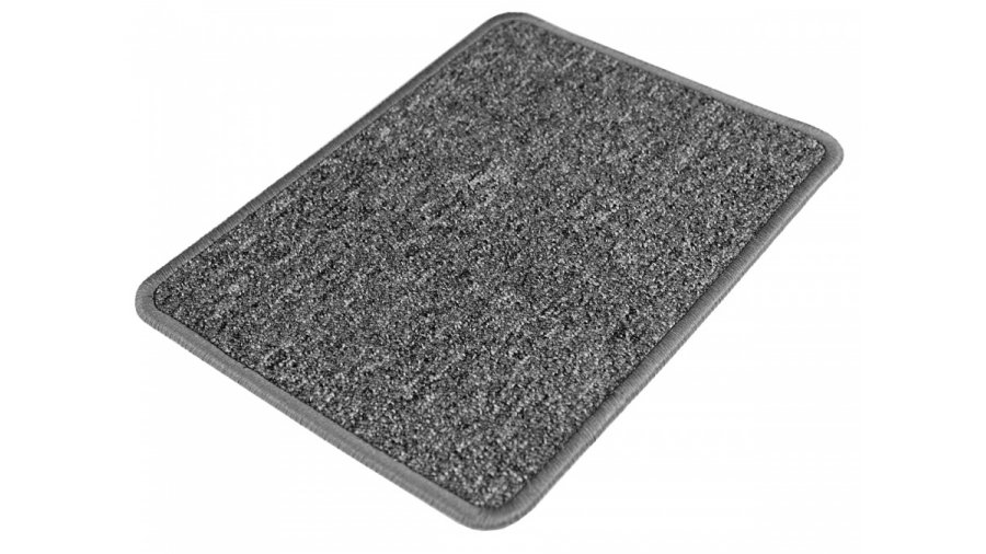 Zátěžový koberec Lima New 569 grafitová šedá – smyčkový, šíře 4 m