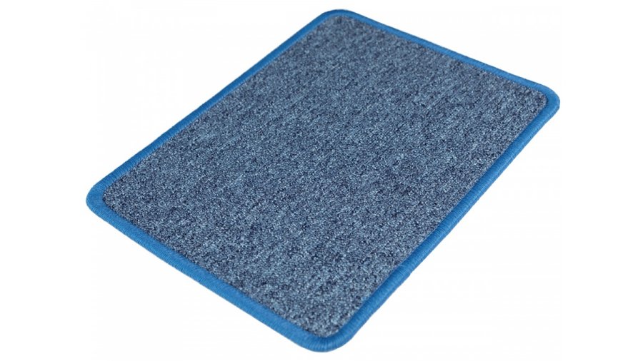 Zátěžový koberec Lima New 551 noční modrá – smyčkový, šíře 4 m