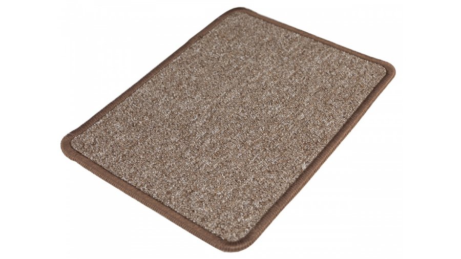 Zátěžový koberec Lima New 543 čokoládově hnědý – smyčkový, šíře 4 m