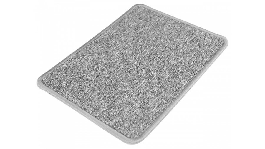 Zátěžový koberec Lima New 539 kamenná šeď – smyčkový, šíře 4 m