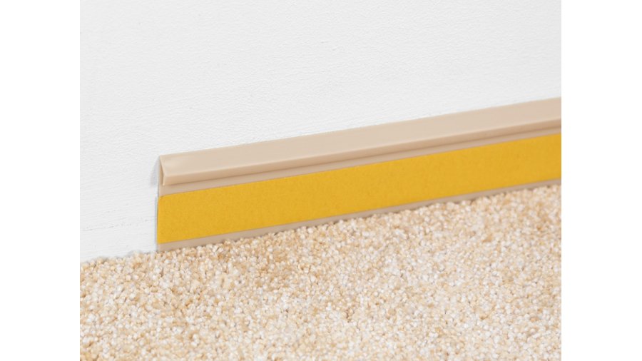Kobercová soklová lišta – Béžová 313, 52 × 13 × 2500 mm