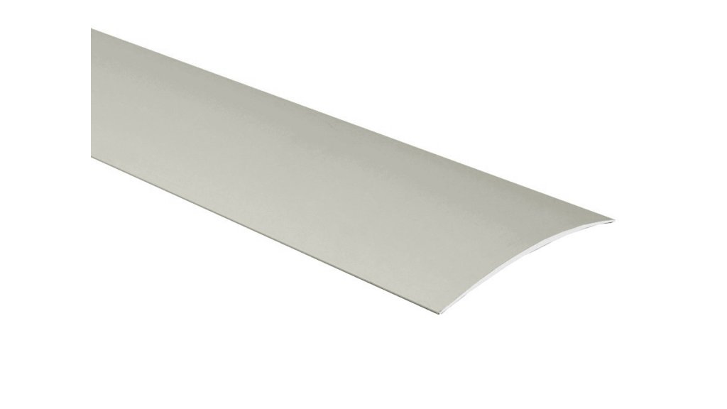 Přechodová lišta samolepicí oblá Profilteam – Inox E07 (elox) – 100 × 1000 mm