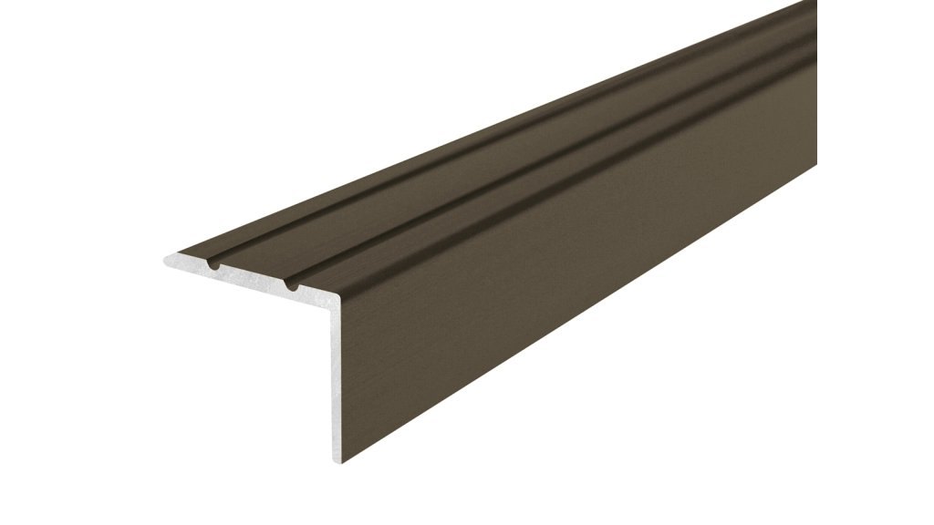Schodová lišta samolepící Profilteam – Oliva E04, 25 × 20 × 1200 mm