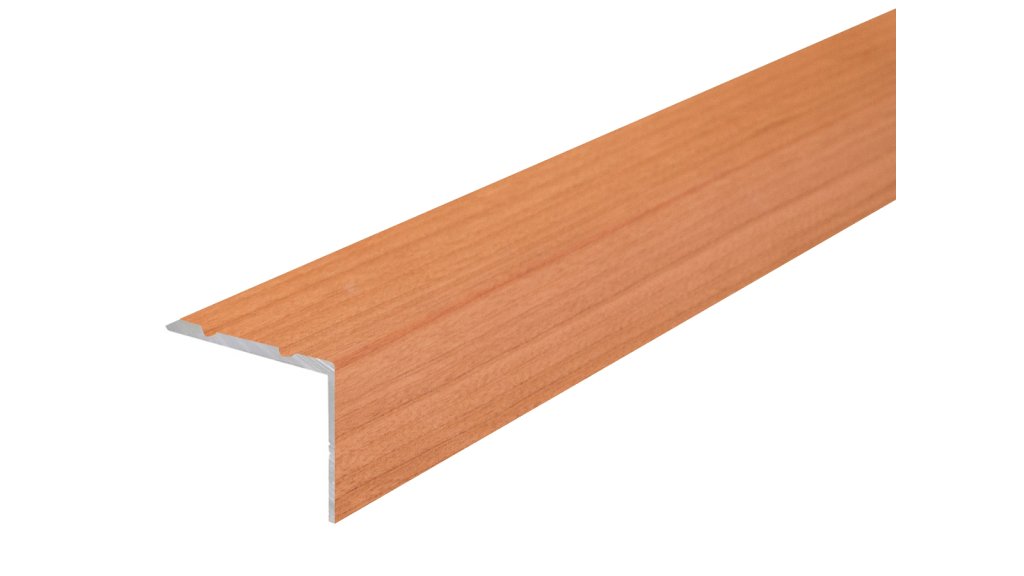Schodová lišta samolepící Profilteam – Třešeň P23, 25 × 20 × 1200 mm