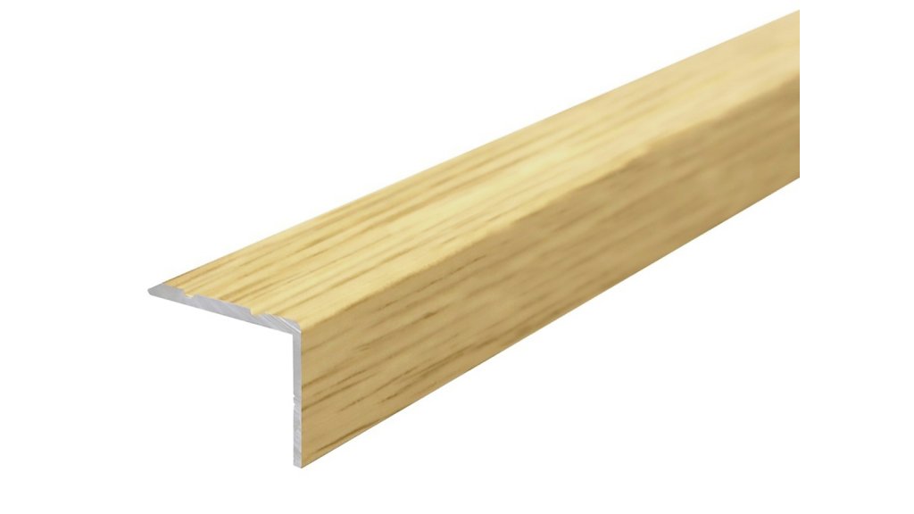 Schodová lišta samolepící Profilteam – Dub světlý P25, 25 × 20 × 1200 mm