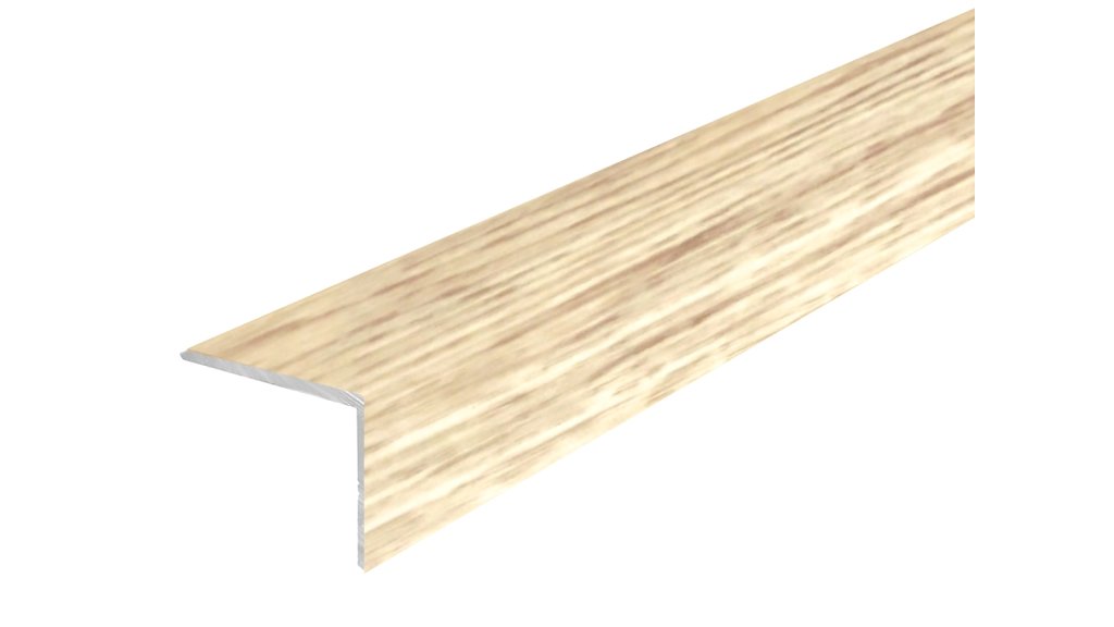 Schodová lišta samolepící Profilteam – Dub bílý P26, 25 × 20 × 1200 mm