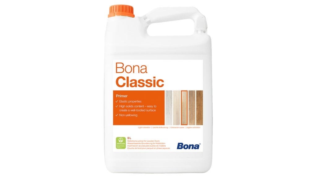 Bona Prime Classic – základní lak na dřevěné podlahy, 5 l