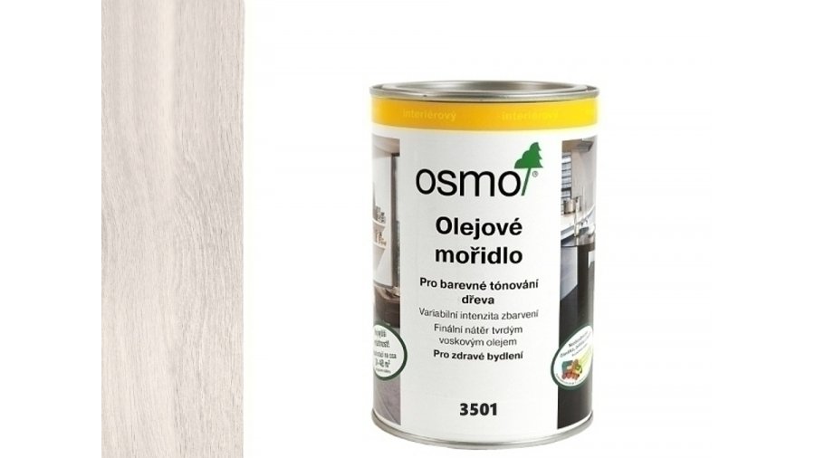 OSMO 3501 Bílé olejové mořidlo 1l