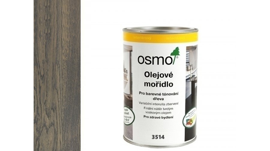 OSMO 3514 Grafit olejové mořidlo 1 l