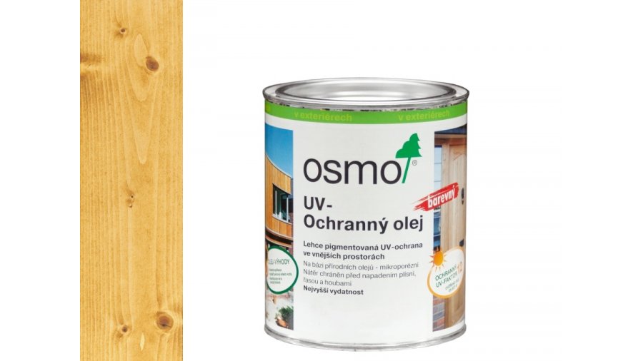 Osmo 425 Extra UV ochranný olej Dub polomat 0,75 l