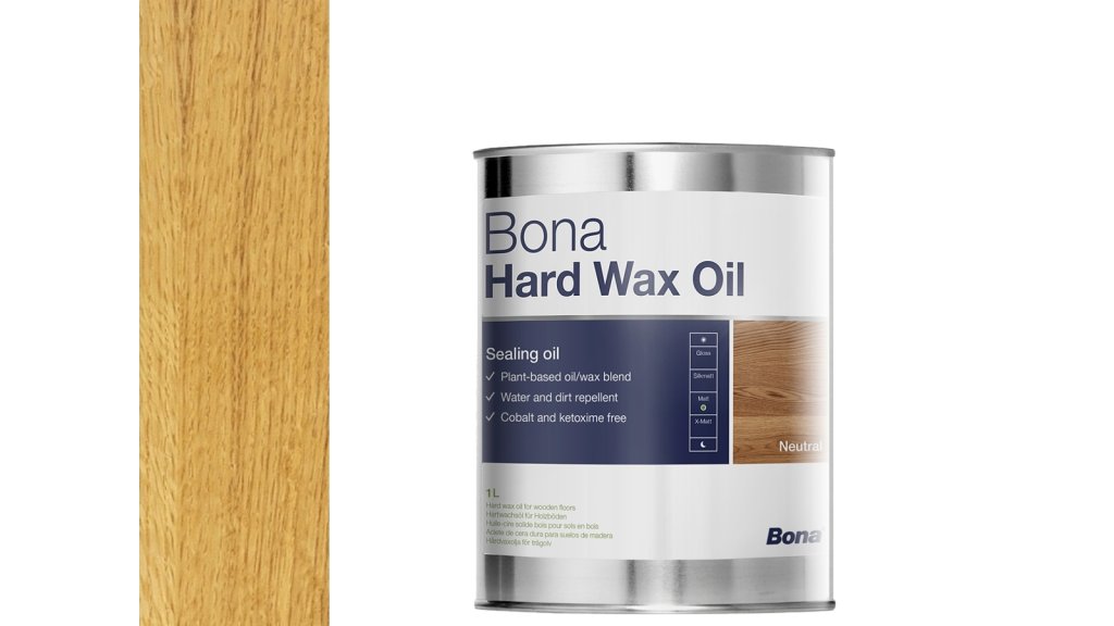 Bona Tvrdý voskový olej Hard Wax Oil polomat 1 l
