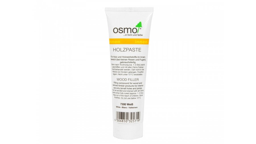 Osmo 7300 Bílá – opravná pasta na dřevo 100 g