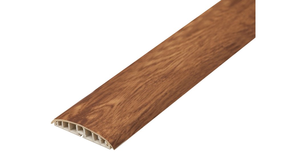 Přechodová lišta pro kabely Volta – Dub H6, 74 × 1000 mm
