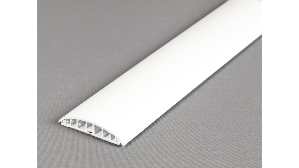 Přechodová lišta pro kabely Volta – Bílá J2, 74 × 2000 mm
