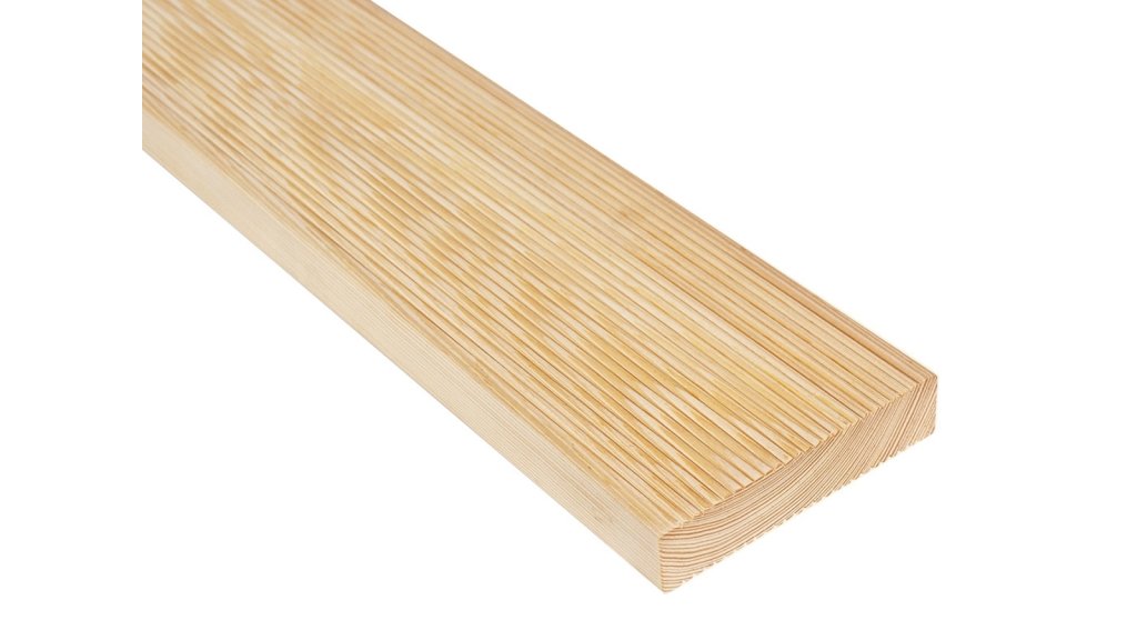 Terasové prkno Modřín slezský - jemná drážka (bal/4ks)