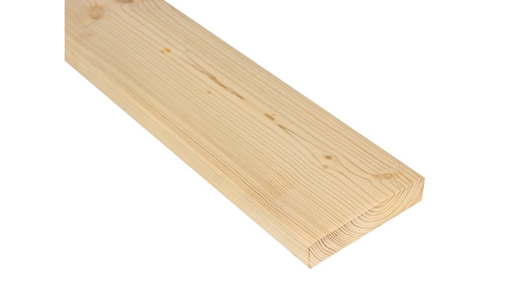 Terasové prkno Modřín slezský - hladké (bal 4/ks)