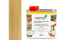 Osmo 3028 Top Olej bezbarvý – polomat pro kuchyňské pracovní desky, 0,5 l