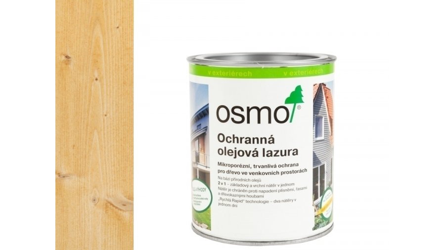 OSMO 731 Oregon Pine olejová lazura polomat 0,75 l