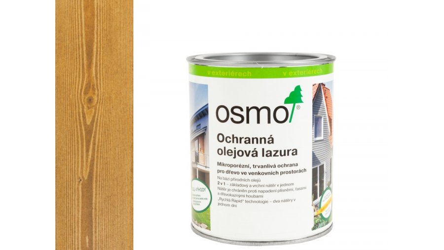 OSMO 700 Borovice olejová lazura polomat 0,75 l