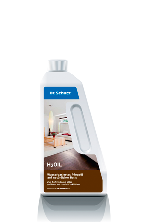 Dr. Schutz H2Oil BÍLÝ – ošetřovací olej na vodní bázi pro bílé olejované podlahy 750 ml