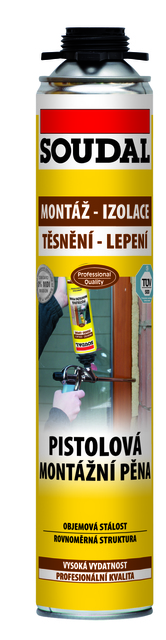 MONTÁŽNÍ PĚNA PISTOLOVÁ 750ml