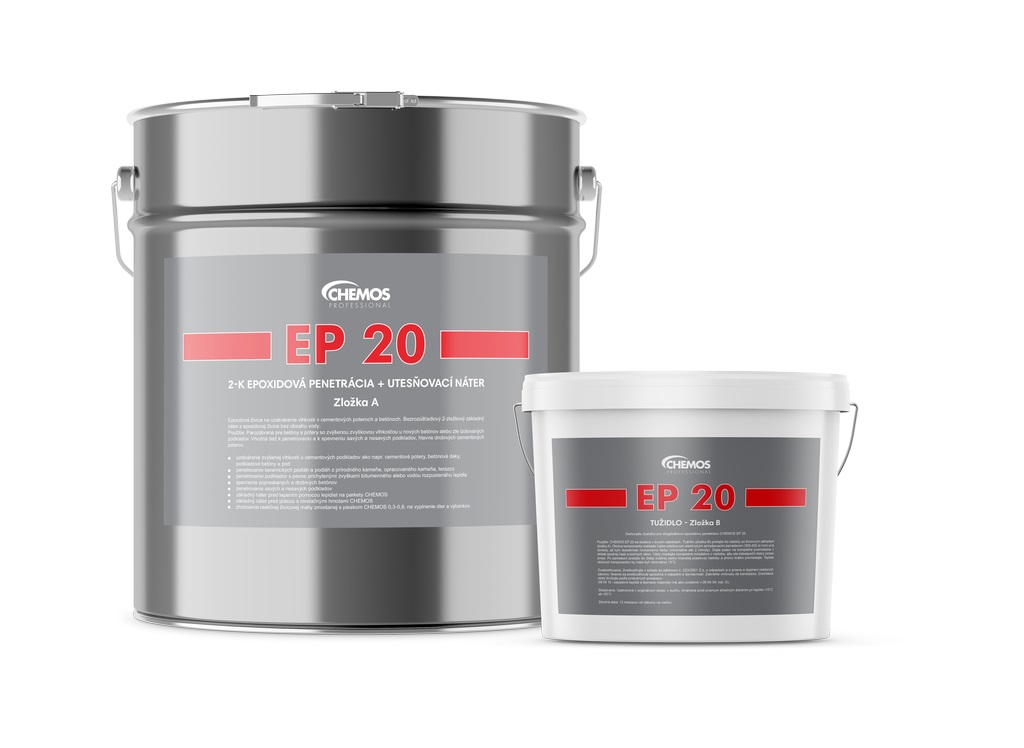 Chemos epoxidová penetrace + vlhkostní uzávěra EP 20 3,5Kg