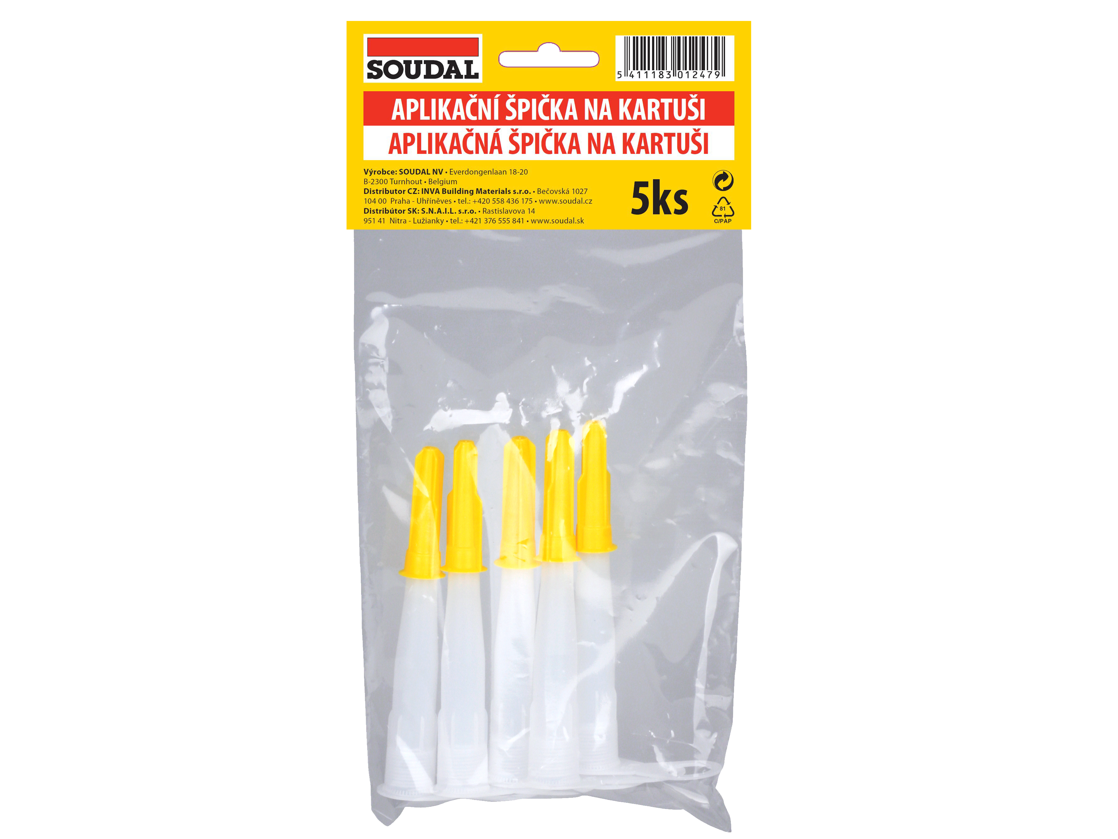 Špičky na kartuše 5/ks